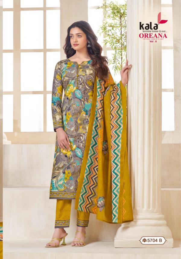 Kala Oreana Vol 6 Ready Made Cotton Collection